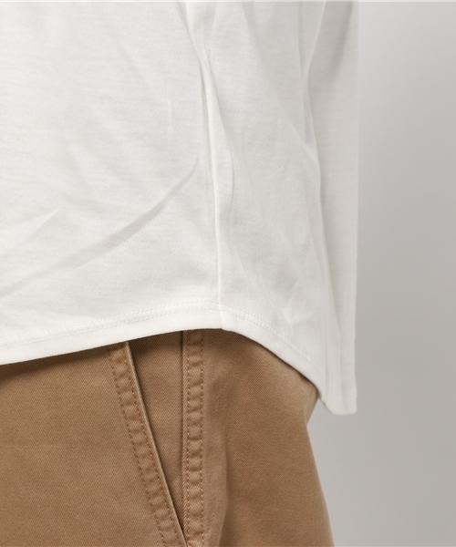 STUDIOUS(ステュディオス)の「プレミアムスムースタートルネックロンT(Tシャツ/カットソー・メンズ・グレー/ブラック/ホワイト・2/3/1)」の5枚目の写真
