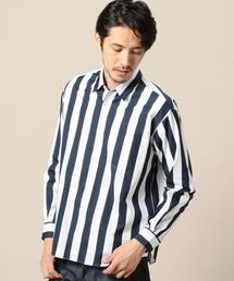 BEAUTY&YOUTH UNITED ARROWS | BY ロンドンストライプ フォルム シャツ(シャツ/ブラウス)
