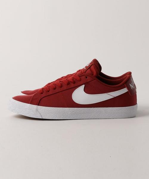 NIKE（ナイキ）の「＜NIKE（ナイキ）＞SB BLAZER ZOOM ローカットスニーカー ◆（スニーカー・レディース・ホワイト/ワインレッド・25cm/24.5cm/23cm/24cm/23.5cm）」の9枚目の写真