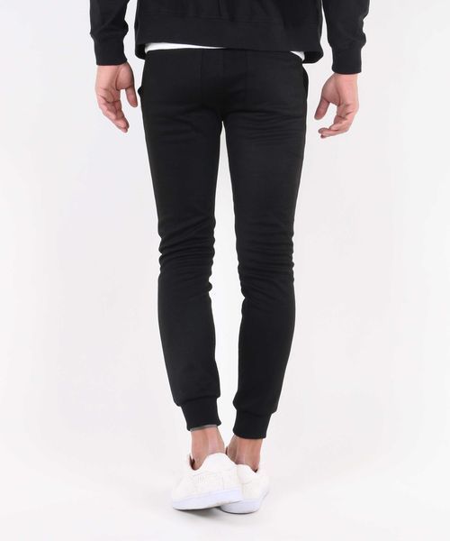 A.S.M（エーエスエム）の「ポンチジャ－ジ／スキニ－リブイ－ジ－パンツ（その他パンツ・メンズ・ブラック/杢グレー・50/48/52）」の12枚目の写真