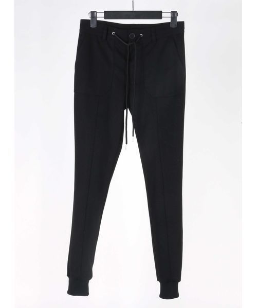 A.S.M（エーエスエム）の「ポンチジャ－ジ／スキニ－リブイ－ジ－パンツ（その他パンツ・メンズ・ブラック/杢グレー・50/48/52）」の13枚目の写真