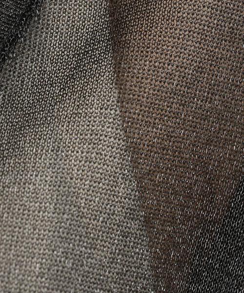 Another Edition（アナザーエディション）の「シースルーショートカーディガン ◆（カーディガン/ボレロ・レディース・オフホワイト/ブラック/ワインレッド・FREE）」の9枚目の写真