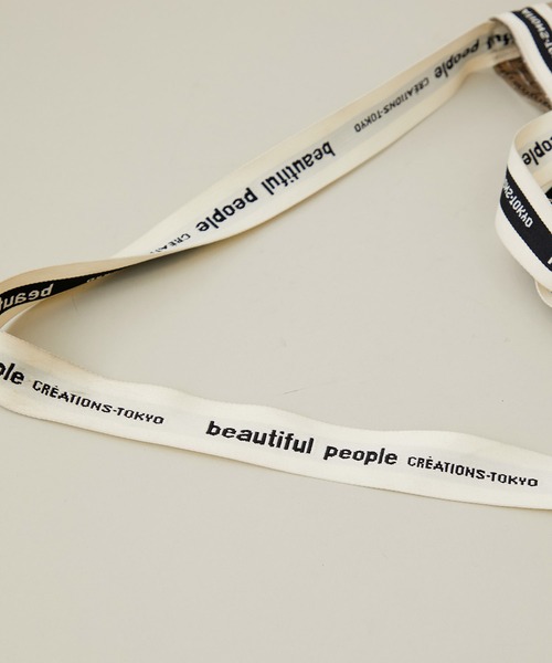 beautiful people（ビューティフルピープル）の「【beautiful people(ビューティフルピープル)】≪STUDIOUS別注≫ビニールショルダーバッグ（ショルダーバッグ・レディース・ブラック・FREE）」の17枚目の写真