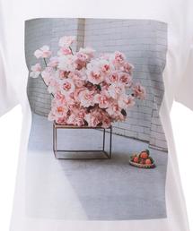 Drawer（ドゥロワー）の「＜FJURA＞ROSE Tシャツ（Tシャツ