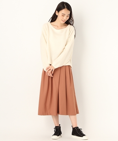 niko and...（ニコアンド）の「オリジナルランダムタックパンツ（その他パンツ・レディース・キャメル/カーキ/ピンク/ネイビー・4/3）」の13枚目の写真