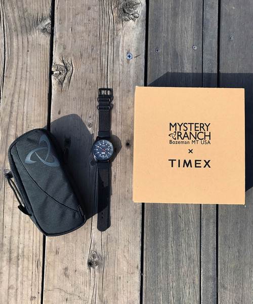 TIMEX（タイメックス）の「MYSTERY RANCH×TIMEX / FIELD WATCH SP Package#（アナログ腕時計・メンズ・ブラック・FREE）」の5枚目の写真