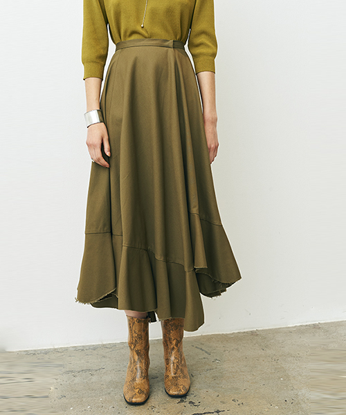 CLANE(クラネ)の「【CLANE】ASYMMETRY HEM SKIRT 15109-6071 CLANE(クラネ)の「【CLANE】ASYMMETRY HEM SKIRT 15109-6071
