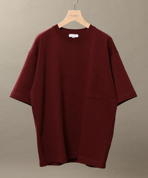 BEAUTY&YOUTH UNITED ARROWS（ビューティーアンドユースユナイテッドアローズ）の「BY クリスピーコットン 樽型 Tシャツ ◆（Tシャツ/カットソー・メンズ・ホワイト/ライトグレー/ブラック/ワイン・X-LARGE/LARGE/SMALL/MEDIUM）」の4枚目の写真