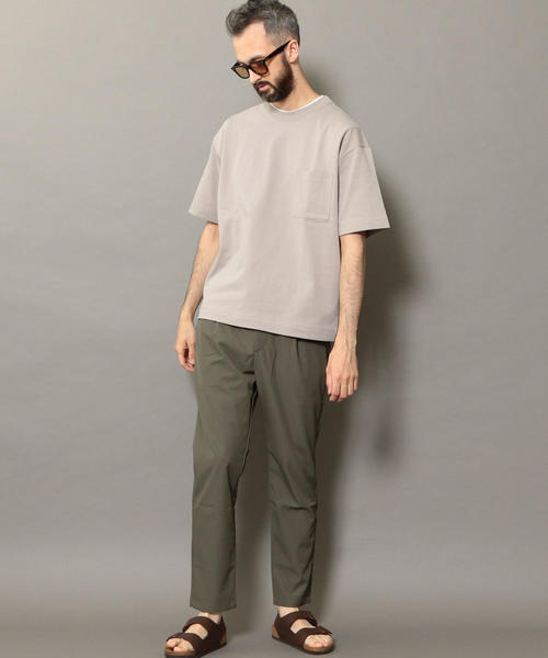 BEAUTY&YOUTH UNITED ARROWS（ビューティーアンドユースユナイテッドアローズ）の「BY クリスピーコットン 樽型 Tシャツ ◆（Tシャツ/カットソー・メンズ・ホワイト/ライトグレー/ブラック/ワイン・X-LARGE/LARGE/SMALL/MEDIUM）」の12枚目の写真