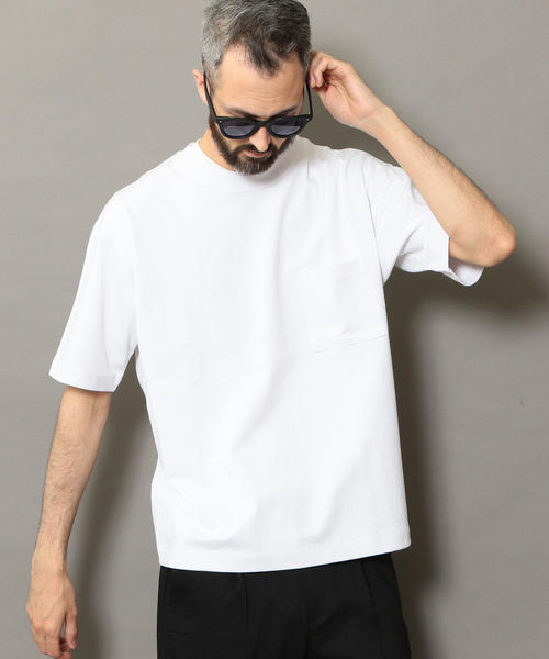 BEAUTY&YOUTH UNITED ARROWS(ビューティーアンドユースユナイテッドアローズ)の「BY クリスピーコットン 樽型 Tシャツ ◆(Tシャツ/カットソー・メンズ・ホワイト/ライトグレー/ブラック/ワイン・SMALL/MEDIUM/LARGE/X-LARGE)」の18枚目の写真