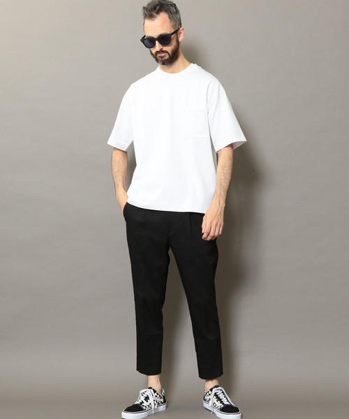 BEAUTY&YOUTH UNITED ARROWS(ビューティーアンドユースユナイテッドアローズ)の「BY クリスピーコットン 樽型 Tシャツ ◆(Tシャツ/カットソー・メンズ・ホワイト/ライトグレー/ブラック/ワイン・SMALL/MEDIUM/LARGE/X-LARGE)」の19枚目の写真
