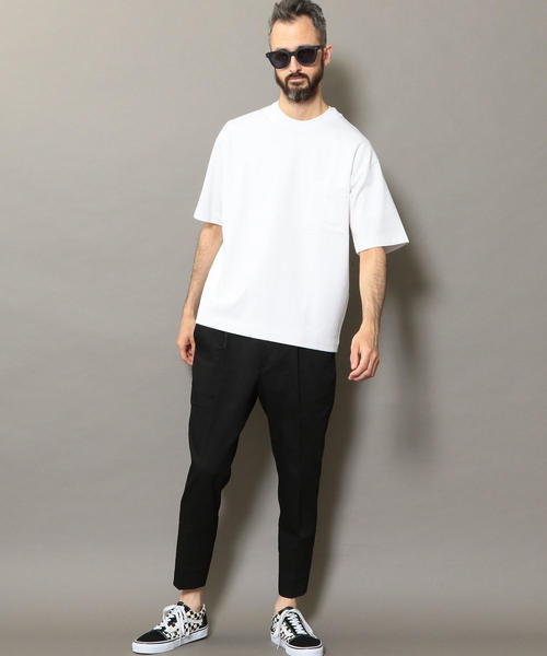BEAUTY&YOUTH UNITED ARROWS(ビューティーアンドユースユナイテッドアローズ)の「BY クリスピーコットン 樽型 Tシャツ ◆(Tシャツ/カットソー・メンズ・ホワイト/ライトグレー/ブラック/ワイン・SMALL/MEDIUM/LARGE/X-LARGE)」の20枚目の写真
