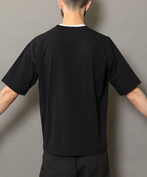 BEAUTY&YOUTH UNITED ARROWS（ビューティーアンドユースユナイテッドアローズ）の「BY クリスピーコットン 樽型 Tシャツ ◆（Tシャツ/カットソー・メンズ・ホワイト/ライトグレー/ブラック/ワイン・X-LARGE/LARGE/SMALL/MEDIUM）」の17枚目の写真