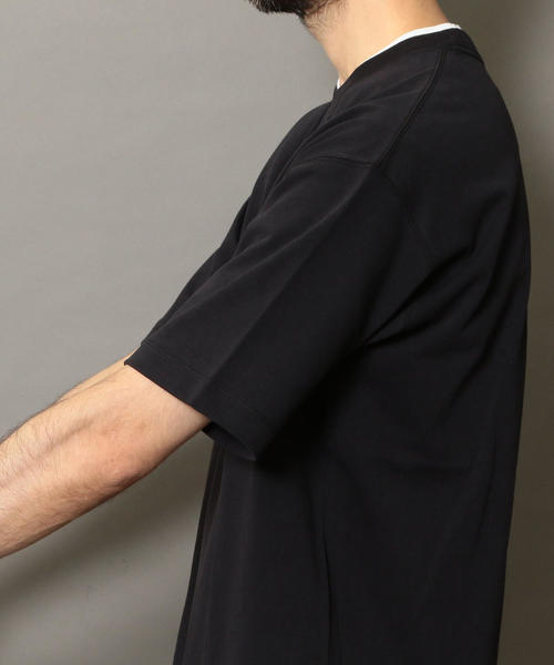 BEAUTY&YOUTH UNITED ARROWS（ビューティーアンドユースユナイテッドアローズ）の「BY クリスピーコットン 樽型 Tシャツ ◆（Tシャツ/カットソー・メンズ・ホワイト/ライトグレー/ブラック/ワイン・X-LARGE/LARGE/SMALL/MEDIUM）」の16枚目の写真