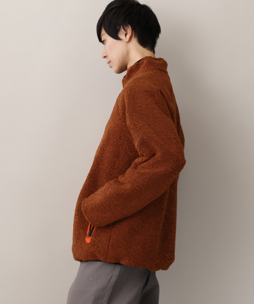 MONO-MART（モノマート）の「リバーシブルボアフリースジャケット 