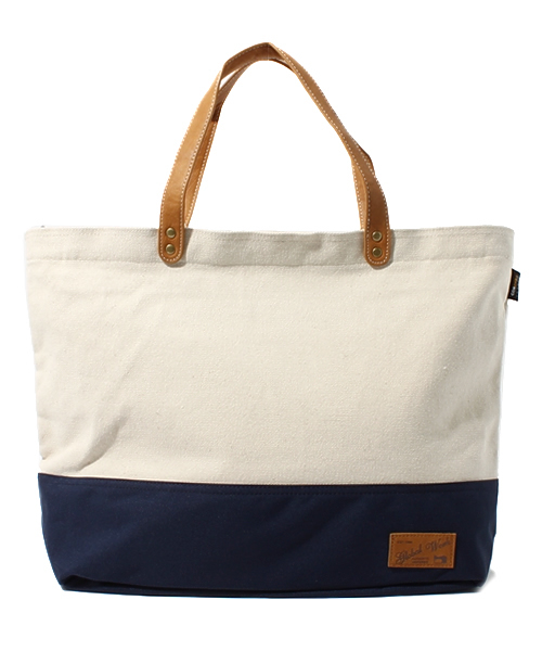 GLOBAL WORK(グローバルワーク)の「【GLOBAL WORK】コットンナイロン/2WAYトートバッグ(トートバッグ・レディース・その他2/その他3/ブルー系その他/グリーン系その他/レッド系その他/ブルー/イエロー/グリーン/その他/ネイビー/レッド・FREE)」の1枚目の写真