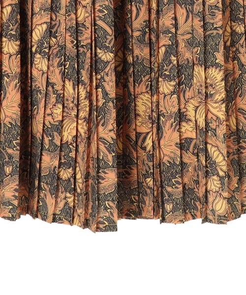 YECCA VECCA（イェッカヴェッカ）の「Ｐ．ミュルーズプリントプリーツスカート（スカート・レディース・イエロー/アイボリー・FREE）」の7枚目の写真