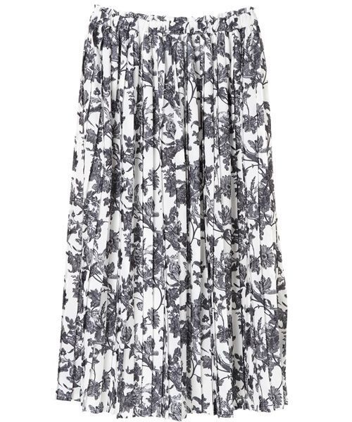 YECCA VECCA（イェッカヴェッカ）の「Ｐ．ミュルーズプリントプリーツスカート（スカート・レディース・イエロー/アイボリー・FREE）」の18枚目の写真