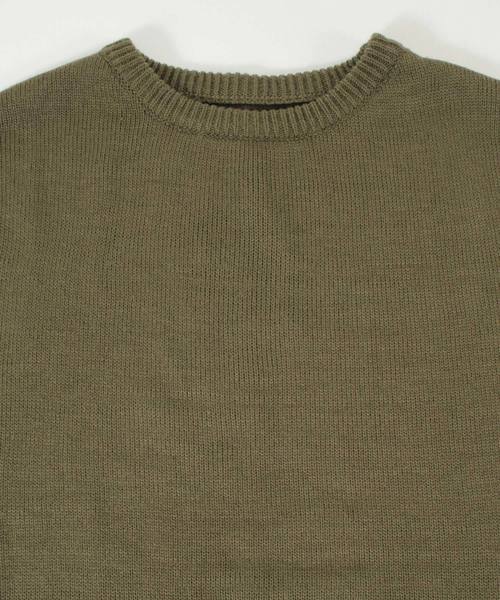 titivate（ティティベイト）の「クルーネックロングニットワンピース（ワンピース・レディース・ブラック/ネイビー/カーキ/杢グレー/ブラウン・FREE）」の15枚目の写真