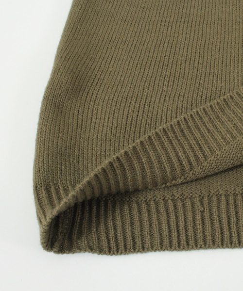 titivate（ティティベイト）の「クルーネックロングニットワンピース（ワンピース・レディース・ブラック/ネイビー/カーキ/杢グレー/ブラウン・FREE）」の17枚目の写真