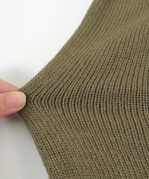 titivate（ティティベイト）の「クルーネックロングニットワンピース（ワンピース・レディース・ブラック/ネイビー/カーキ/杢グレー/ブラウン・FREE）」の18枚目の写真