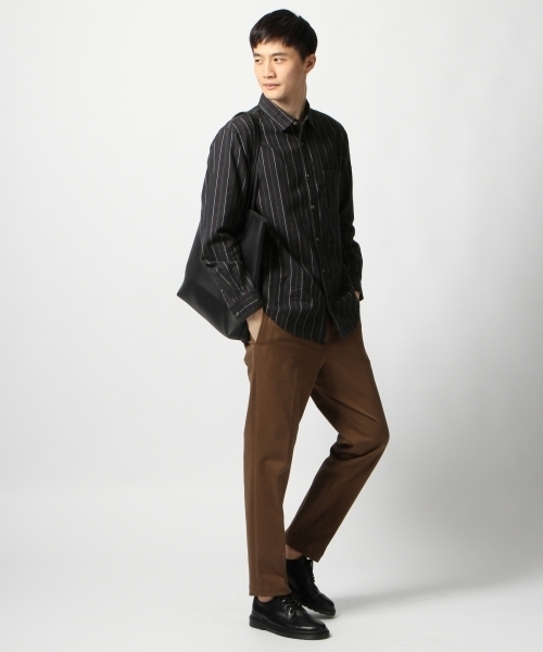 GLOBAL WORK(グローバルワーク)の「モーションテックトラウザー/792982(その他パンツ・メンズ・ブラック/ベージュ・X-LARGE/SMALL/LARGE/MEDIUM)」の4枚目の写真