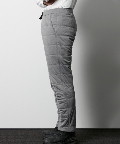 Snow Peak（スノーピーク）の「フレキシブルインサレーション　　パンツ（その他パンツ・メンズ・ブラック/杢グレー/ホワイト/レッド系その他・1/2/SMALL/MEDIUM/LARGE/X-LARGE/XX-LARGE）」の8枚目の写真