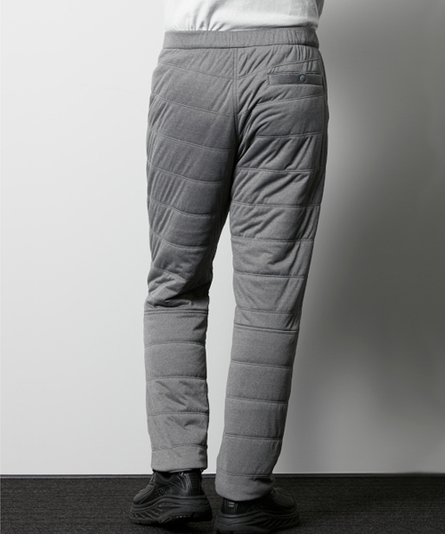 Snow Peak（スノーピーク）の「フレキシブルインサレーション　　パンツ（その他パンツ・メンズ・ブラック/杢グレー/ホワイト/レッド系その他・1/2/SMALL/MEDIUM/LARGE/X-LARGE/XX-LARGE）」の9枚目の写真