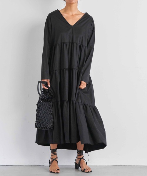 SEA（シー）の「タイプライターティアードドレス（ワンピース）」 - WEAR 