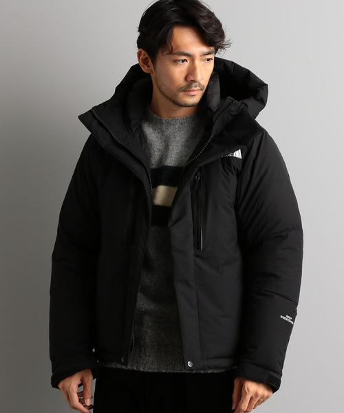 THE NORTH FACE ダウンジャケット ネイビー/ブラックバルトロ 中古