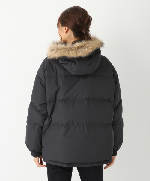 GLOBAL WORK(グローバルワーク)の「カラーダウンブルゾン/814404(ダウンジャケット/コート・レディース・ブラック/レッド/グリーン・MEDIUM/LARGE)」の7枚目の写真