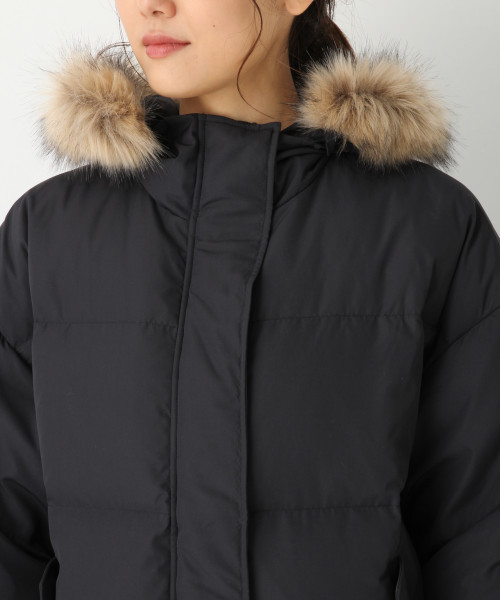 GLOBAL WORK(グローバルワーク)の「カラーダウンブルゾン/814404(ダウンジャケット/コート・レディース・ブラック/レッド/グリーン・MEDIUM/LARGE)」の8枚目の写真