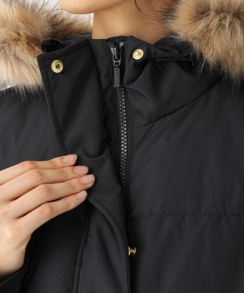 GLOBAL WORK(グローバルワーク)の「カラーダウンブルゾン/814404(ダウンジャケット/コート・レディース・ブラック/レッド/グリーン・MEDIUM/LARGE)」の9枚目の写真