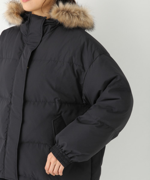 GLOBAL WORK(グローバルワーク)の「カラーダウンブルゾン/814404(ダウンジャケット/コート・レディース・ブラック/レッド/グリーン・MEDIUM/LARGE)」の10枚目の写真