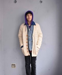 John Molloy ジョンモロイ フィッシャーマンニット カーディガン 古着 38288882b_1_d_215.jpg