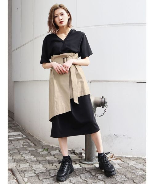 EMODA（エモダ）の「ハイバルキースニーカー（スニーカー・レディース・ホワイト/ブラック・SMALL/MEDIUM/LARGE）」の9枚目の写真