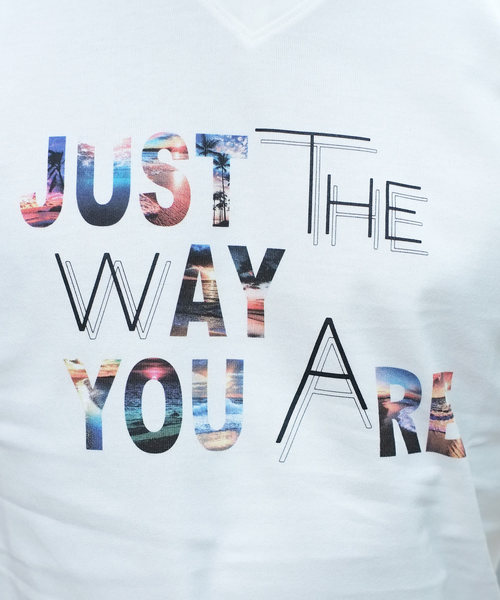 GOSTAR DE FUGA（ゴスタール ジフーガ）の「プリントメッセージ半袖Tシャツ（Tシャツ/カットソー・メンズ・ホワイト/ブラック/ライトパープル・M/L）」の7枚目の写真