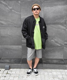 DOUBLE STEAL | Line Logo ハーフパンツ(その他パンツ)