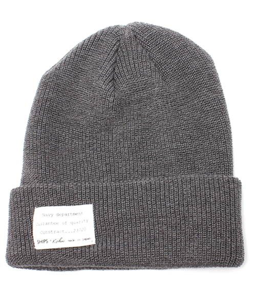 SHIPS for women（シップスフォーウィメン）の「★ニット キャップ（ニットキャップ/ビーニー・レディース・グレー/イエロー/ブルー・ONE SIZE）」の2枚目の写真