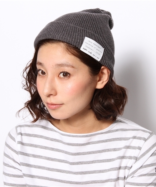 SHIPS for women（シップスフォーウィメン）の「★ニット キャップ（ニットキャップ/ビーニー・レディース・グレー/イエロー/ブルー・ONE SIZE）」の6枚目の写真