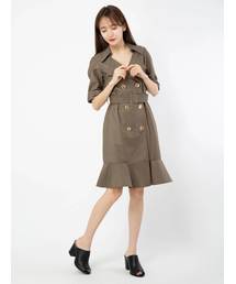 Cecil Mcbee セシルマクビーのワンピース グリーン カーキ 緑色系 通販 Zozotown