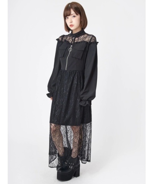 Ank Rouge アンクルージュ の ストリートマキシワンピース ワンピース Wear