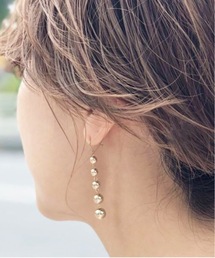 COMMON WARE（コモンウェアー）の「ISS:メタルボールフックロングピアス（ピアス（両耳用））」