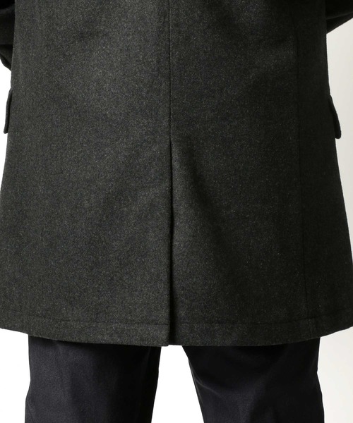 SITRY（シトリー）の「Melton wool  Chester coat/メルトンチェスターコート（チェスターコート・メンズ・ライトグレー/ブラック/グレー系その他/ベージュ系その他/キャメル/チャコール/ネイビー/オリーブ・M/L/LL）」の15枚目の写真