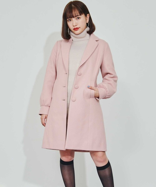 セール パフスリーブチェスターコート チェスターコート Titty Co