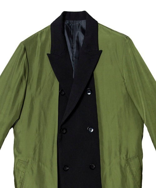 NO ID.（ノーアイディ）の「mj6991-レイヤードWブレストチェスター