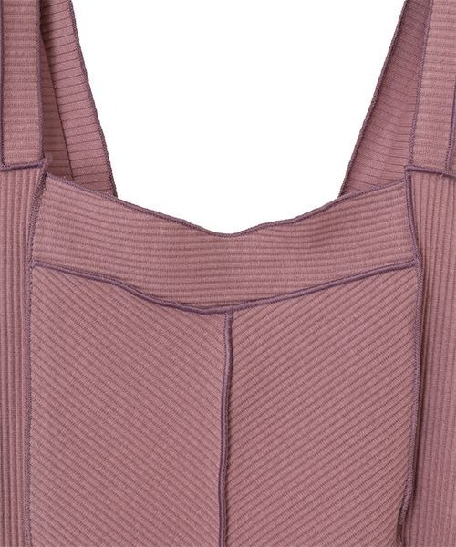 Candy Stripper（キャンディストリッパー）の「WAVY RIB ビスチェ（その他トップス・レディース・ブラック/ブラウン/ピンク・2）」の11枚目の写真