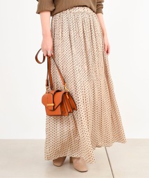 DouDou | ダイヤドットマジョリカプリーツスカート(スカート)