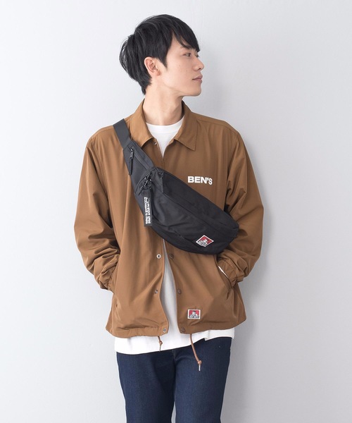 Ben Davis ベンデイビス シティウエストバッグ ｂｄｗ ８００９ ロゴテープ取り外し可能 スマホポケット付き ボディバッグ ウエストポーチ Ben Davis ベンデイビス のファッション通販 Zozotown
