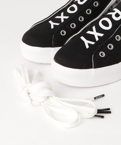 ROXY（ロキシー）の「【ムラサキスポーツ限定】ロキシー/ROXY スニーカー 軽量 SUNLIT CANVAS RFT201406M（スニーカー・レディース・ホワイト/ブラック/グレー・23.5cm/24.5cm/23.0cm/24.0cm/25.0cm）」の5枚目の写真
